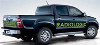 Radiologic Servicebil för radiostyrning